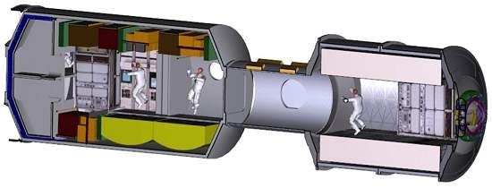 NASA comea a construir nave para misses de longa durao