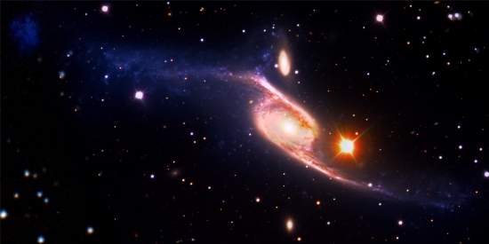 Brasileiras encontram maior galáxia espiral já vista