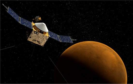 NASA lana sonda MAVEN para procurar ar perdido de Marte