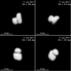 Cometa que ser visitado por sonda  duplo