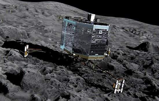 O pico e complicado pouso de Philae no cometa