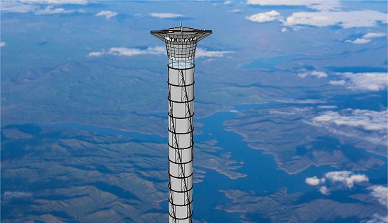 Elevador para a estratosfera cria atalho para o espaço
