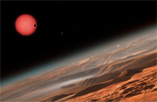 Trio de exoplanetas ao redor de estrela fria poderão revelar vida