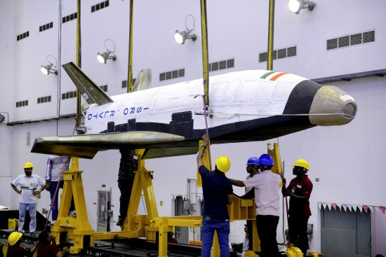 Índia testa nave espacial reutilizável