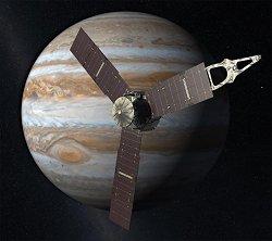 Júpiter revela calor com que receberá Juno