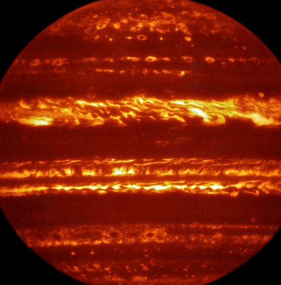 Júpiter revela calor com que receberá Juno