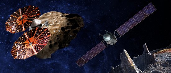 NASA seleciona duas missões para asteroides