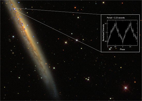 Pulsar  mil vezes mais brilhante que teoria diz ser possvel