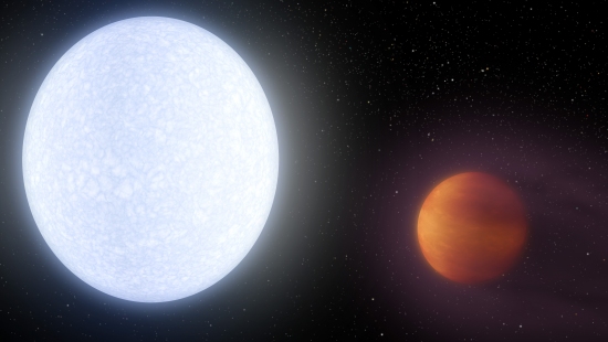 Planeta mais quente já descoberto é tão quente quanto estrela