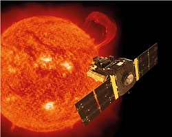 Ncleo do Sol gira quatro vezes mais rpido que superfcie