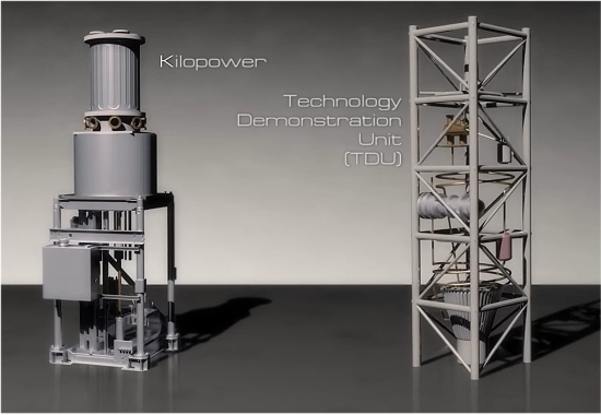 NASA testa usina nuclear para bases lunares e marcianas