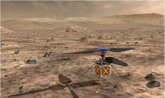 NASA enviar helicptero a Marte em 2020