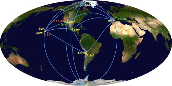 Astrnomos obtm primeira imagem de um buraco negro