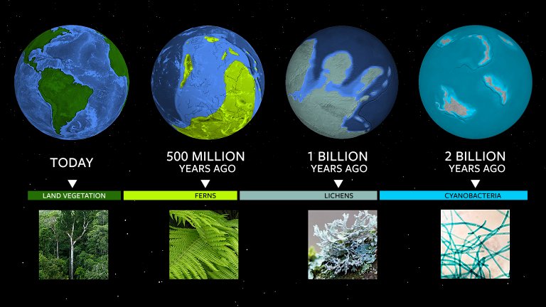 Se um exoplaneta tiver vida, que cor ele terá?