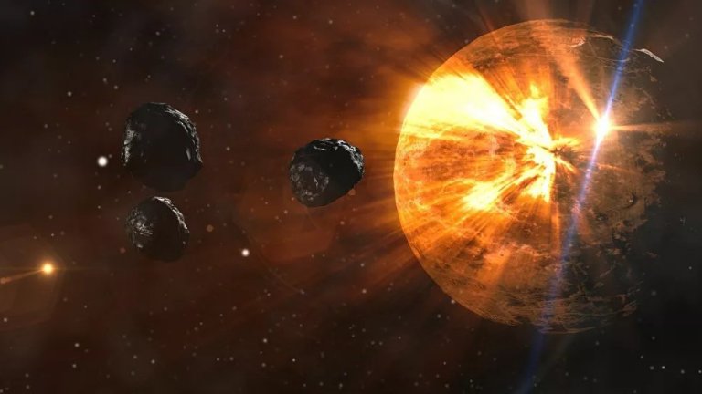 Estrelas e asteroides contam nova histria sobre o fsforo e a vida na Terra