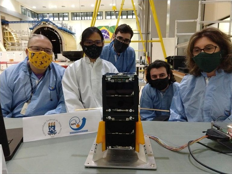 Nanossatélite brasileiro NanoSatC-Br2 pronto para o lançamento