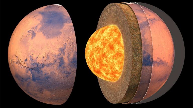 Sonda InSight revela como é o interior de Marte