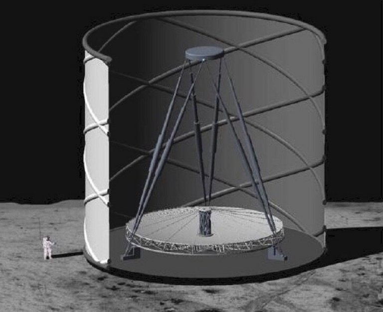 Astrônomos revivem ideias para instalar telescópios na Lua