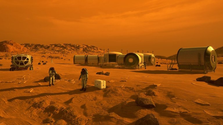 Como fazer combustível para foguete em Marte levando apenas bactérias