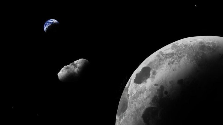 Asteroide que segue a Terra pode ser fragmento da Lua