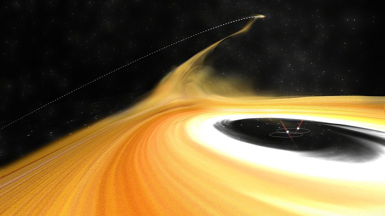 Astrônomos captam colisão cósmica inédita