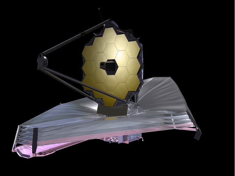 Telescópio James Webb sofre impacto de micrometeoroide