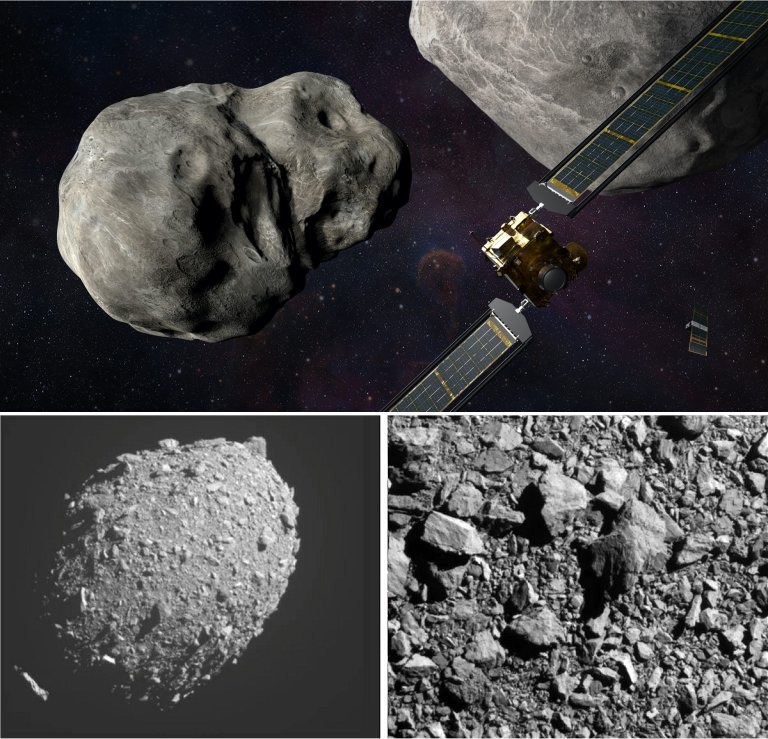 O que aprendemos com a misso que se chocou com um asteroide?
