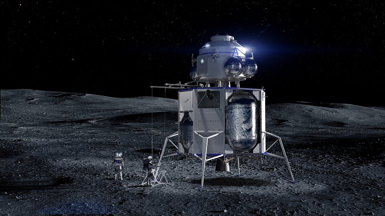 La NASA selecciona una segunda nave espacial para aterrizar en la Luna