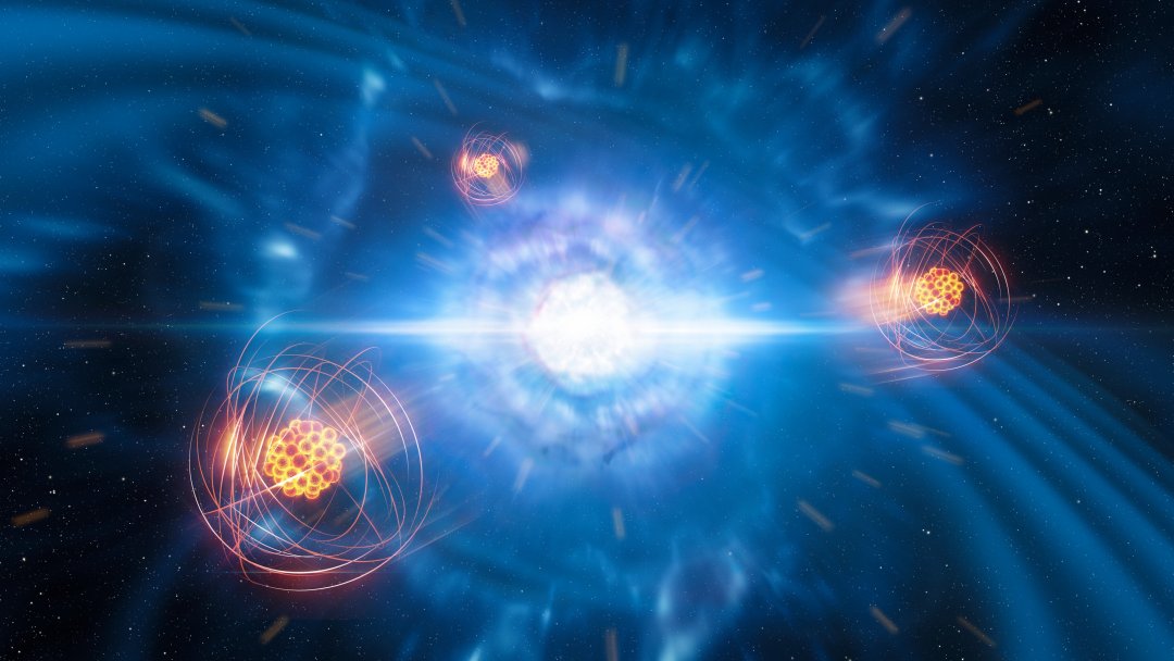 Forma exótica de matéria pode existir no núcleo das estrelas de nêutrons