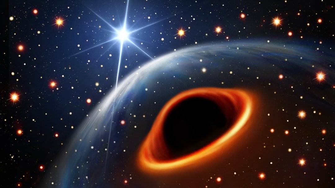 Estrela de nêutrons mais pesada ou buraco negro mais leve que se conhece?