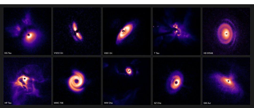 Coleo de discos protoplanetrios: Nem todos os planetas nascem do mesmo modo