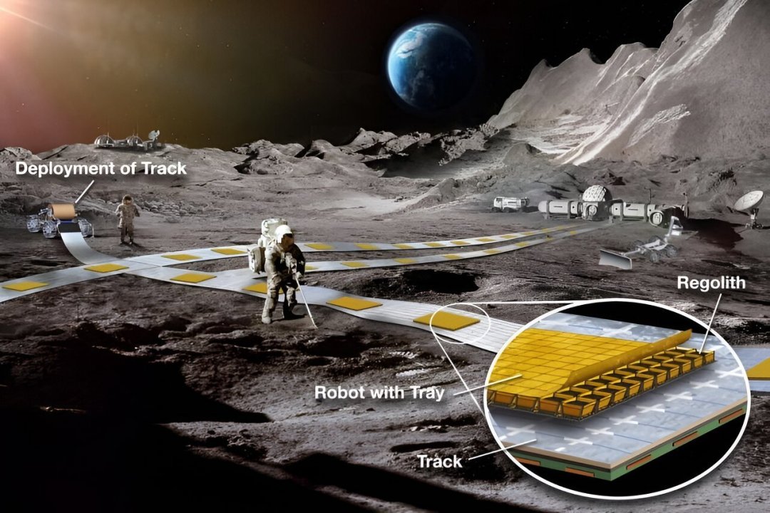 Nasa d sinal verde para trem lunar por levitao magntica