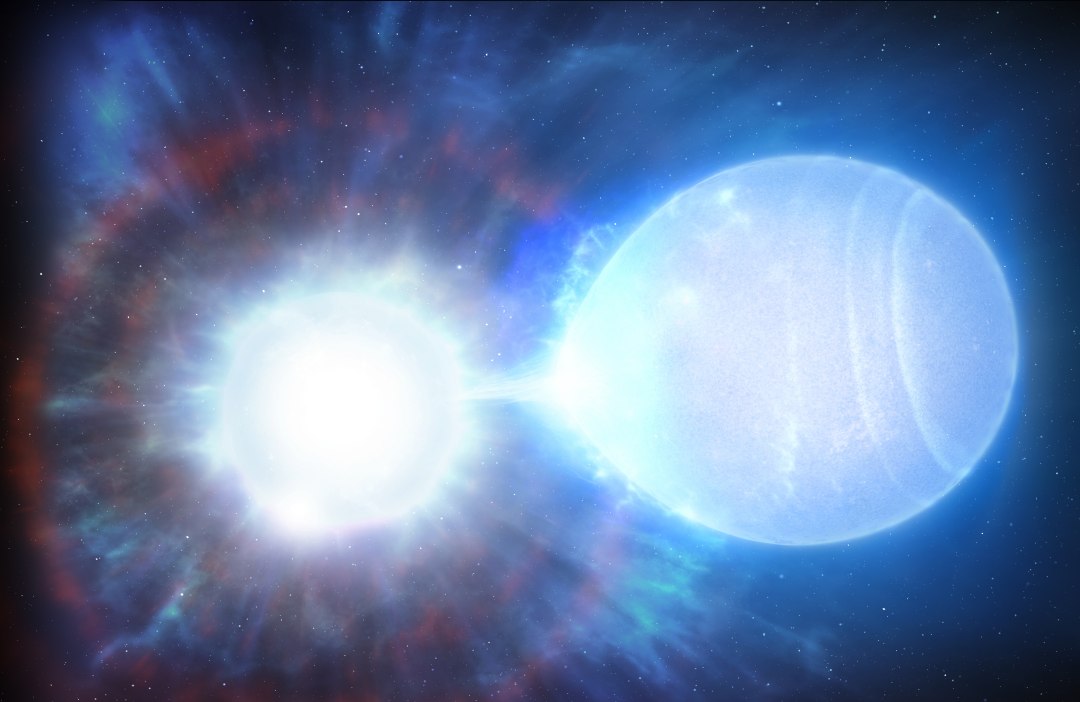 Descobertas estrelas que vo explodir perto da Terra - mas vai demorar