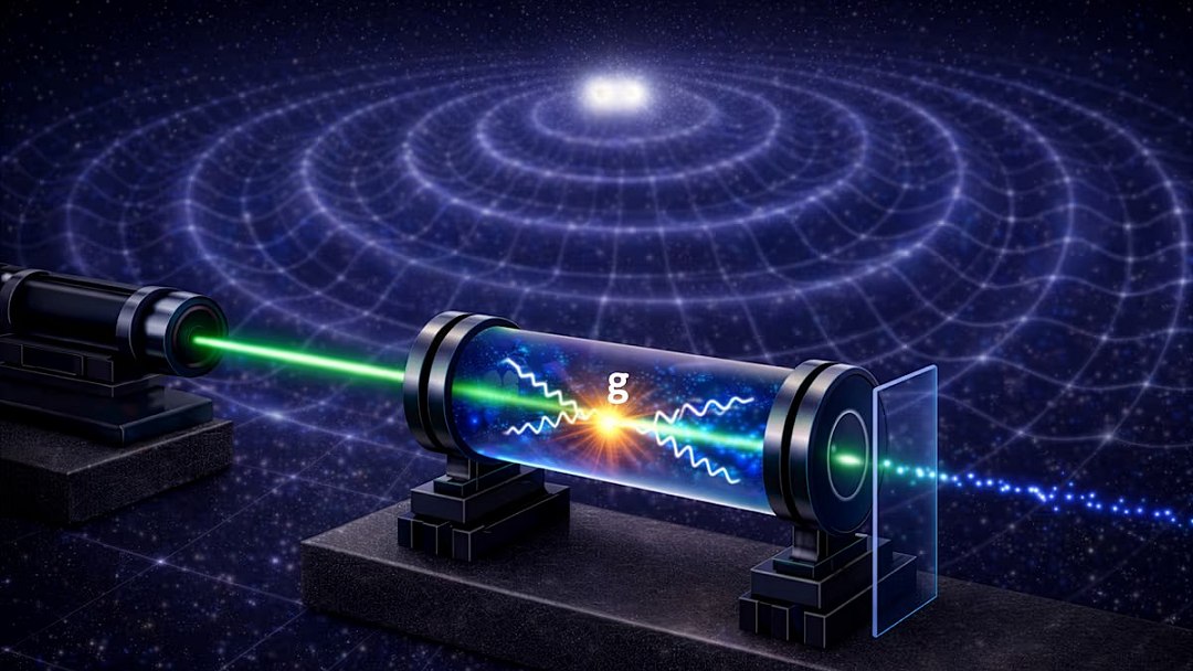 Intera��o da luz com ondas gravitacionais pode revelar natureza qu�ntica da gravidade