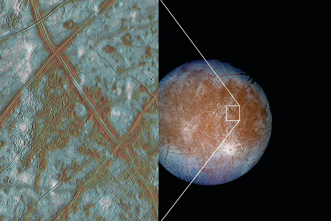 Astrônomos voltam atrás sobre existência de plumas de vapor na lua Europa