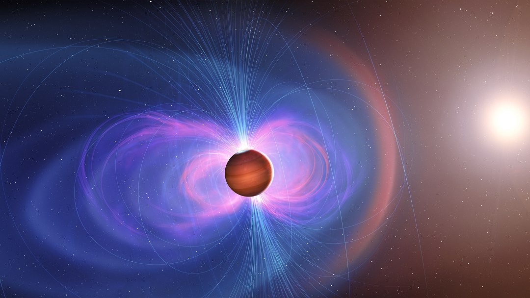 Atividade magn�tica planet�ria molda atmosfera de exoplanetas