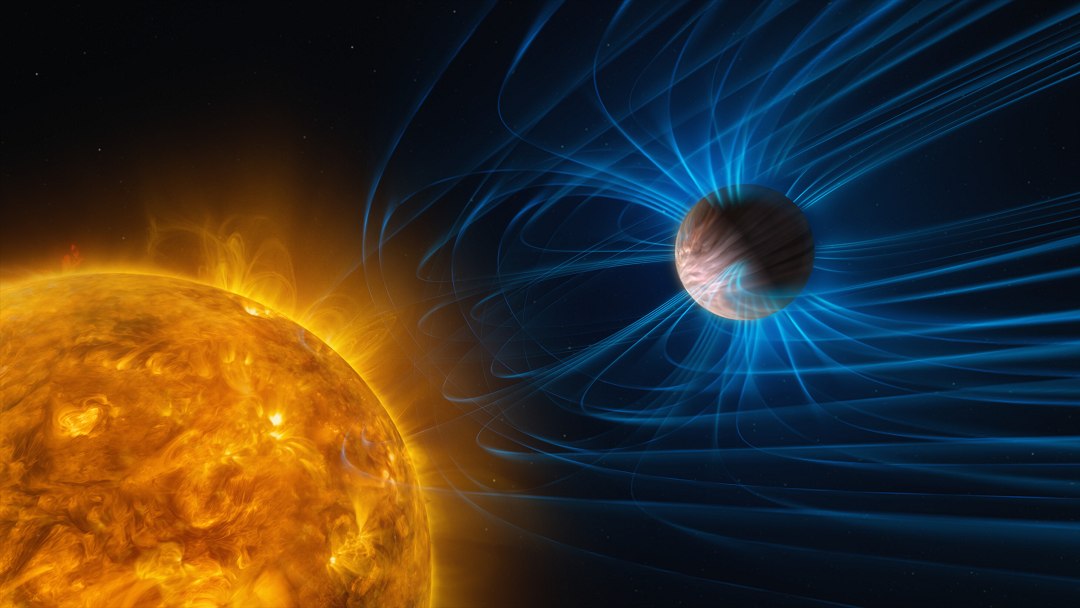 Atividade magn�tica planet�ria molda atmosfera de exoplanetas