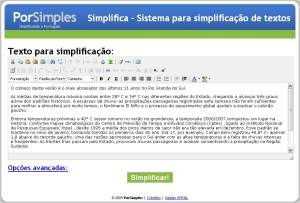 Programas simplificam linguagem de textos na Internet