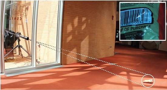Microfone visual transforma imagens em sons