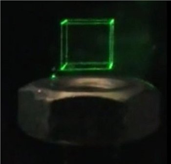 Tela holográfica mostra imagens 3D em até 30º