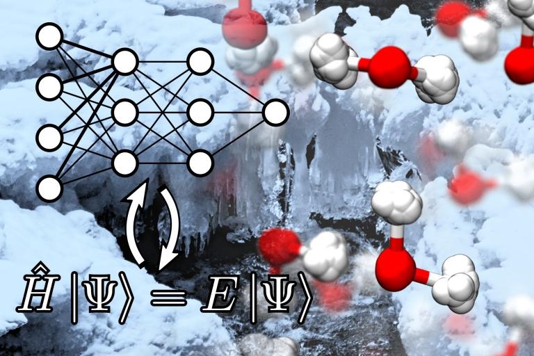 Inteligncia artificial e mecnica quntica juntam-se para explicar a gua