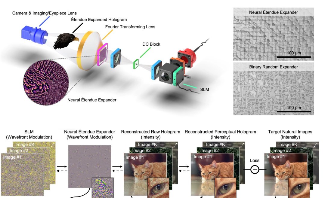 culos mostram imagens hologrficas 3D para realidade virtual imersiva