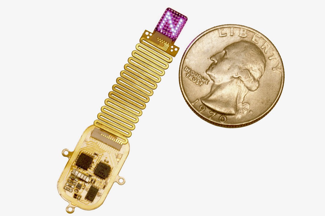 Neurochip conversa com o c�rebro por meio de luz - de fora do cr�nio