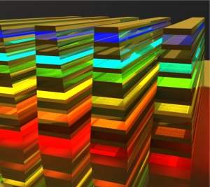 Chip reduz velocidade da luz e aprisiona arco-íris