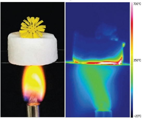 Super-Aerogel é um dos melhores isolantes térmicos já construídos