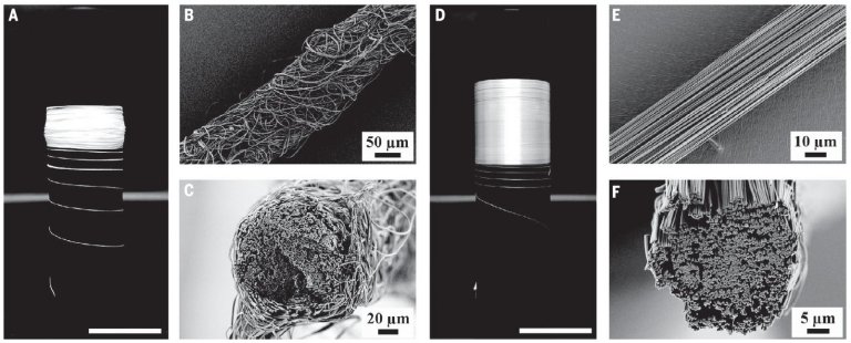 Fios de polímero finalmente alcançam a força da seda de aranha