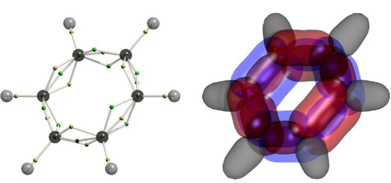 Estrutura do benzeno é desvendada: Em 126 dimensões