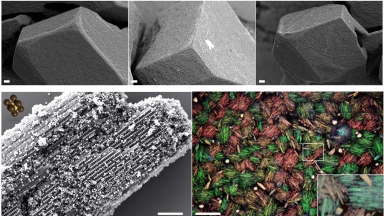 Processo de montagem eletrosttica permite fabricar cristais e gemas