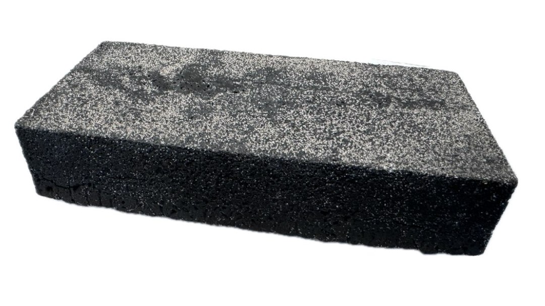 Material de constru��o com emiss�o negativa de carbono