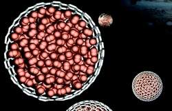 Nanocavernas de carbono guardam hidrognio com presso do interior de Jpiter